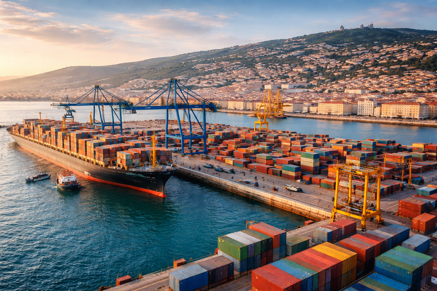 Hafen Triest meldete 2025 leichtes Wachstum 