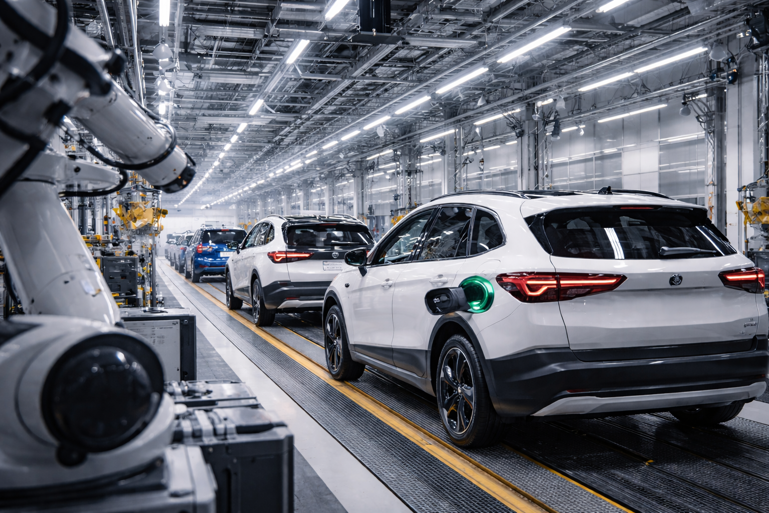 Produktion von E-Autos in Deutschland 2025 auf Rekordhoch 