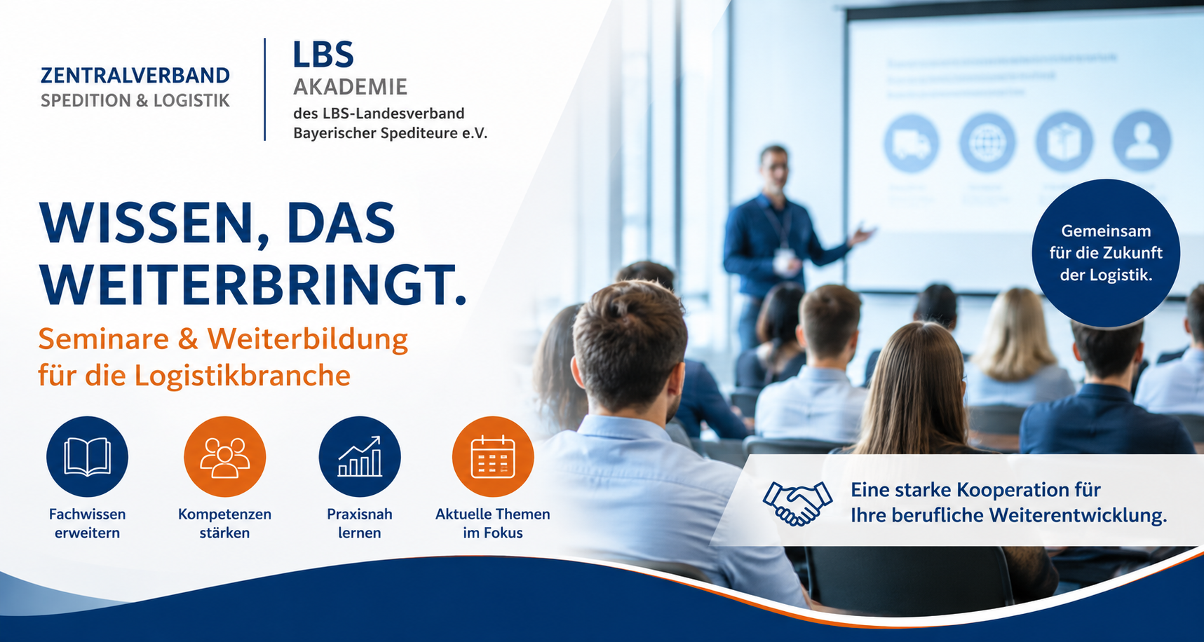 Weiterbildung für die Logistikbranche: Seminarangebot unseres Kooperationspartners LBS